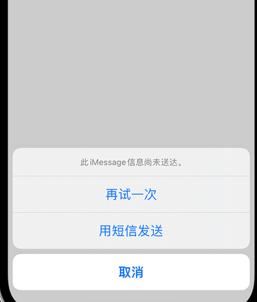 垫江apple维修iPhone上无法正常发送iMessage信息