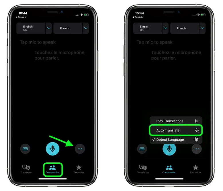 垫江苹果手机维修分享iOS 15 “翻译” App 新改进 